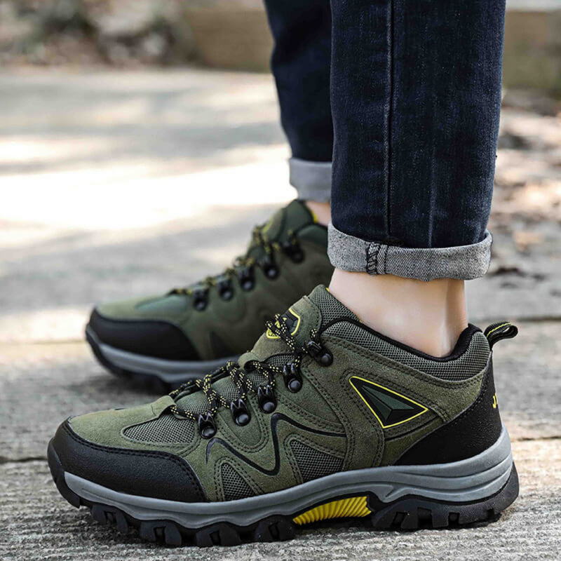 Laden Sie das Bild in Galerie -Viewer, HW Outdoor Trekkingschuhe | Rutschfeste Herrenschuhe für lange Touren
