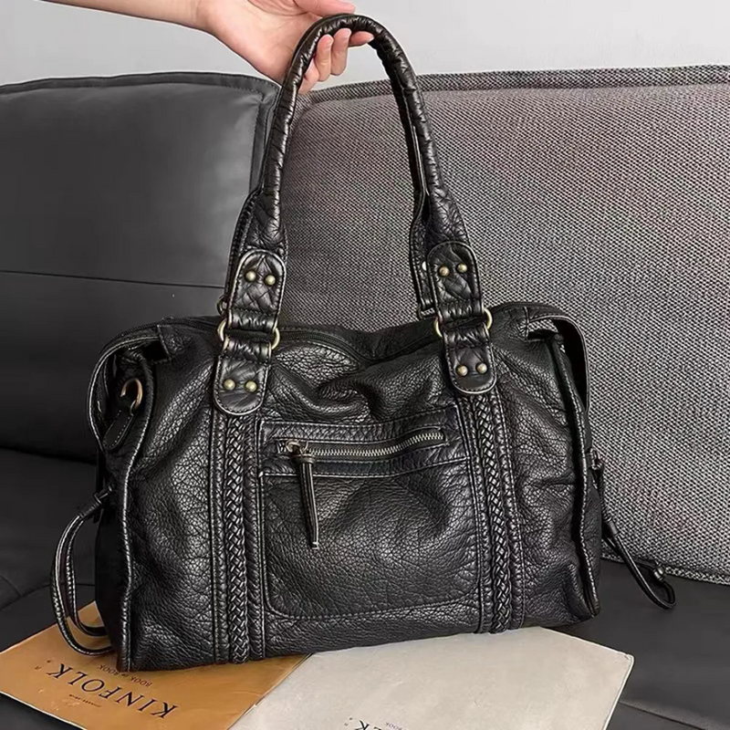 Laden Sie das Bild in Galerie -Viewer, HW Damen Handtasche | Hochwertige Kunstleder Tasche für Reisen
