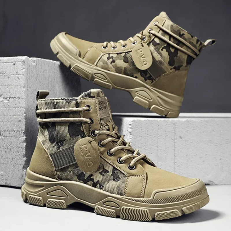 Laden Sie das Bild in Galerie -Viewer, HW Heren Tactical Stiefel | Robuste stiefels met stalen neus voor werk
