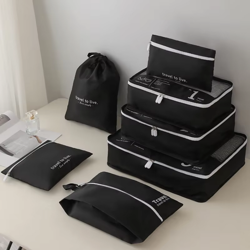 Laden Sie das Bild in Galerie -Viewer, HW Gepäck-Organizer Set | Leichte Aufbewahrungstaschen für Reisen
