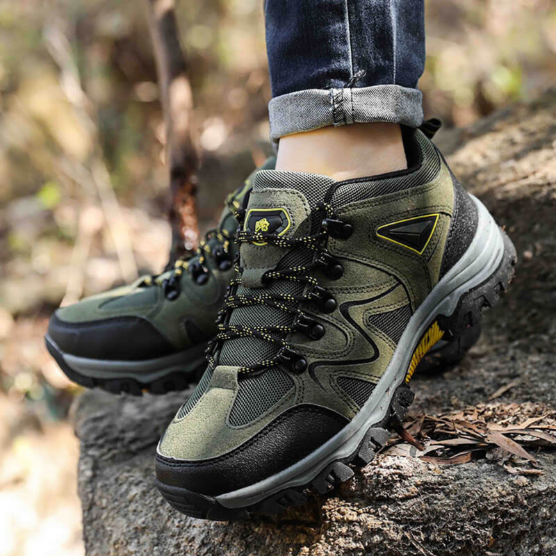 Laden Sie das Bild in Galerie -Viewer, HW Outdoor Trekkingschuhe | Rutschfeste Herrenschuhe für lange Touren
