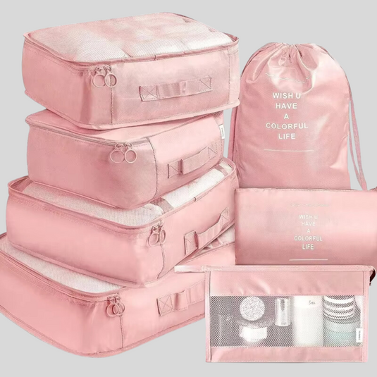 HW Reiseorganizer Set | Praktische Koffer Packtaschen für Reisen und Urlaub