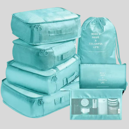 HW Reiseorganizer Set | Praktische Koffer Packtaschen für Reisen und Urlaub