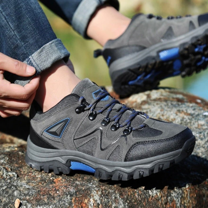 Laden Sie das Bild in Galerie -Viewer, HW Outdoor Trekkingschuhe | Rutschfeste Herrenschuhe für lange Touren
