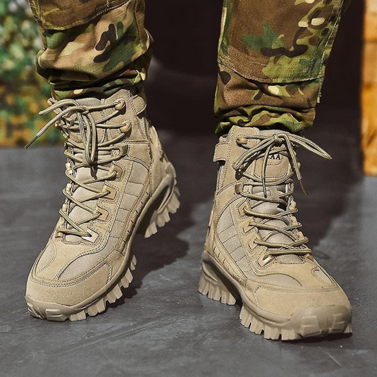 HW Herren Arbeitsstiefel | Wasserdichte Sicherheitsschuhe für Outdoor-Einsätze