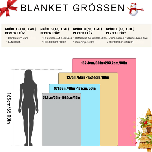 HW Fantasy Picknickdecke | Robuste Outdoordecke mit Kriegermotiv