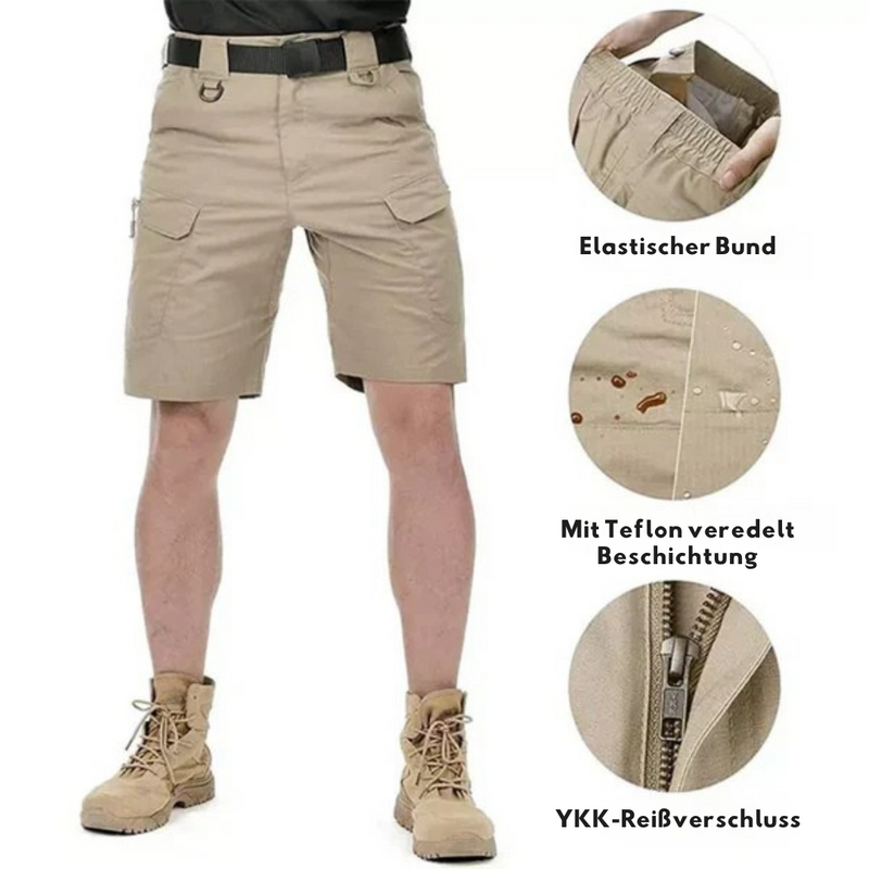 Laden Sie das Bild in Galerie -Viewer, HW Outdoor Cargo Shorts | Schnelltrocknende Herren Shorts mit Reißverschluss
