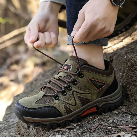 HW Outdoor Trekkingschuhe | Rutschfeste Herrenschuhe für lange Touren