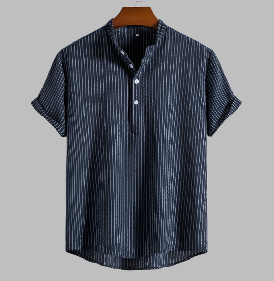 HW Leinen Poloshirt | Atmungsaktives Herren Shirt für den Sommer