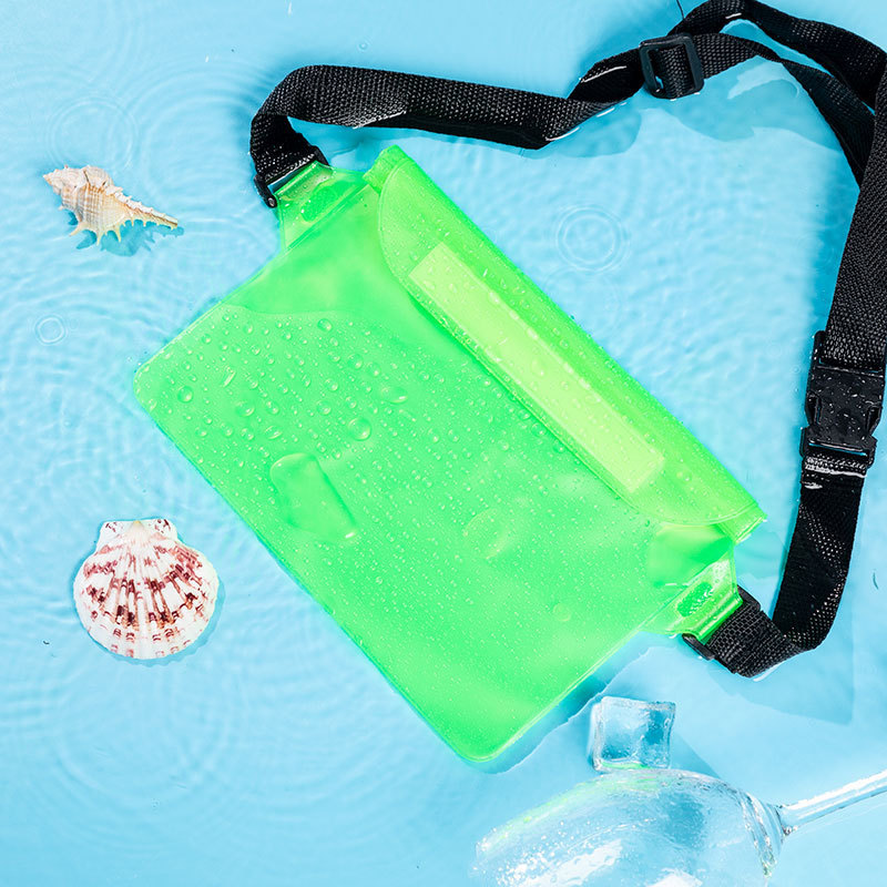Laden Sie das Bild in Galerie -Viewer, HW Wasserdichte Sommertasche | Schwimmtasche für Handy und Wertsachen beim Strand &amp; Wassersport
