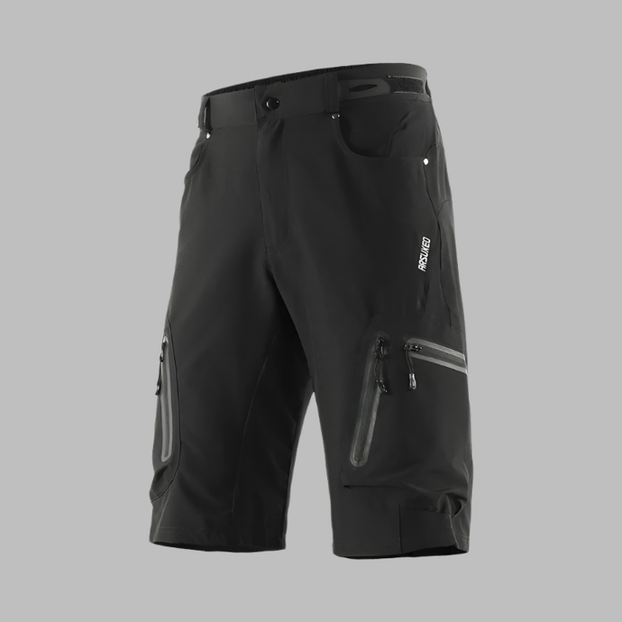 HW Herren Fahrradhose | Atmungsaktive Radhose mit elastischem Bund
